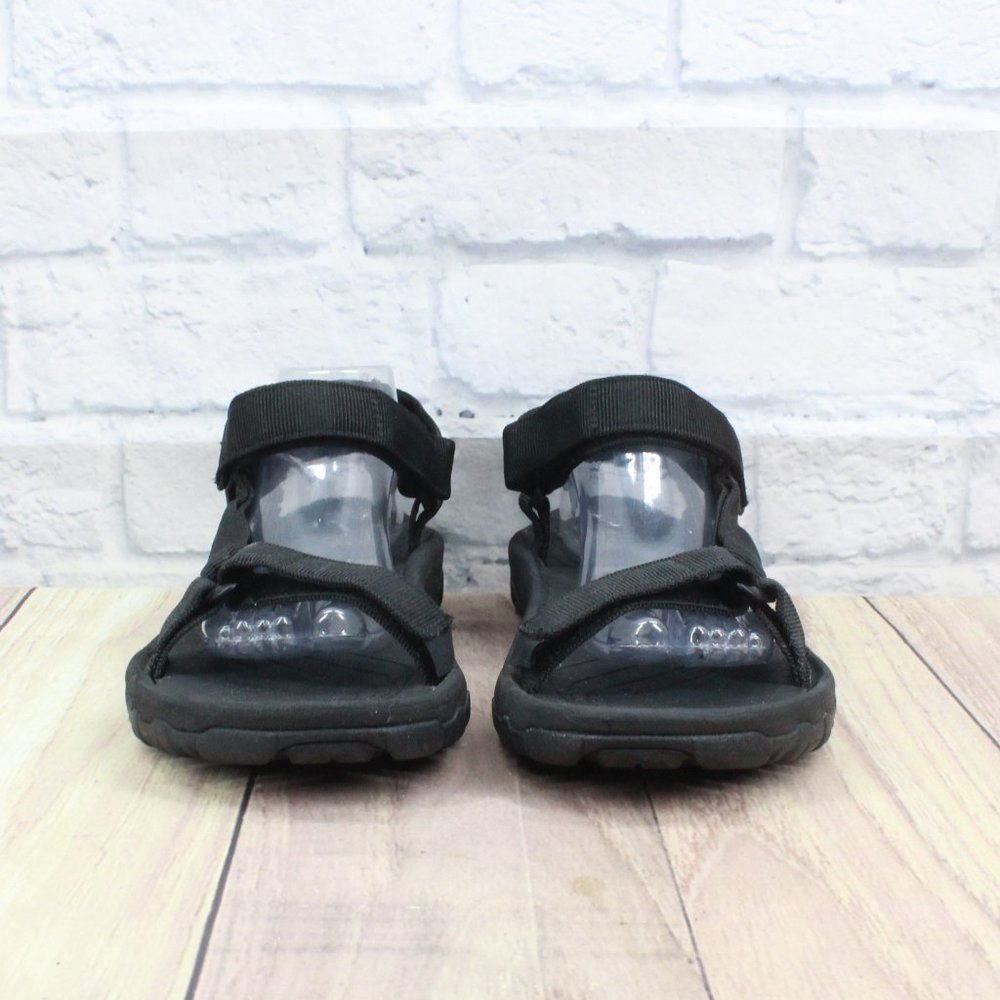 TEVA Black Nylon Hurricane Trail Sport Hiking Water Adjustable Sandals Size 11 - Picture 4 of 9